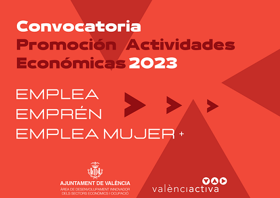 A partir del día 22 de marzo a las 9:00 de la mañana, podrás solicitar las subvenciones municipales para la promoción de actividades económicas al término municipal de valencia 2023