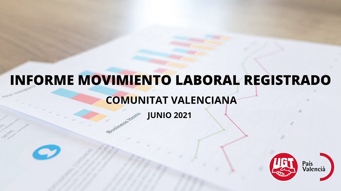 Informe del moviment laboral registrat de juny 2021